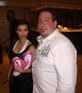 Mark Behar with Kim Kardashian